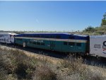 Coaster BiLevel Coach #2202 Heads North at Carlsbad